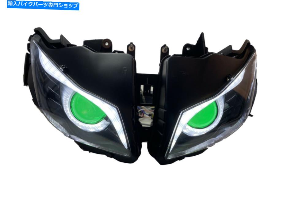 Headlight Honda CBR1000RR 2012-2016ランプの1X LEDオートバイアセンブリヘッドライト 1X LED Motorcycle Assembly Headlight for Honda CBR1000RR 2012-2016 Lamp Green【並行輸入品】|Us Custom Parts Shop USDM