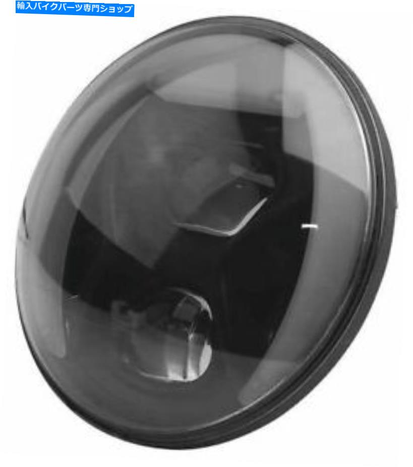 Headlight HighSidider 7 "LED適応ヘッドライトタイプ8ブラック-226-001 Highsider 7" LED Adaptive Headlight Type 8 Black - 226-001【並行輸入品】｜Us Custom Parts Shop USDM