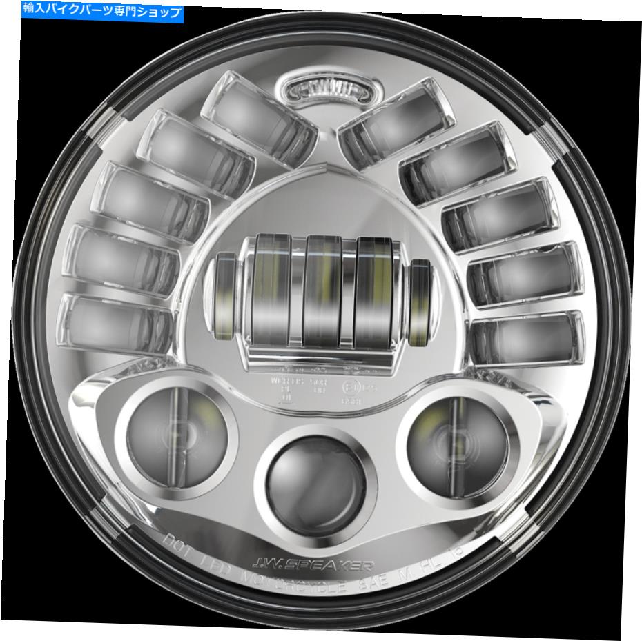 Headlight マウント付きカスタムダイナミクスアダプティブヘッドライト-ChromePB-7PA-C CUSTOM DYNAMICS Adaptive Headlight with Mount - Chrome PB-7PA-C【並行輸入品】｜Us Custom Parts Shop USDM