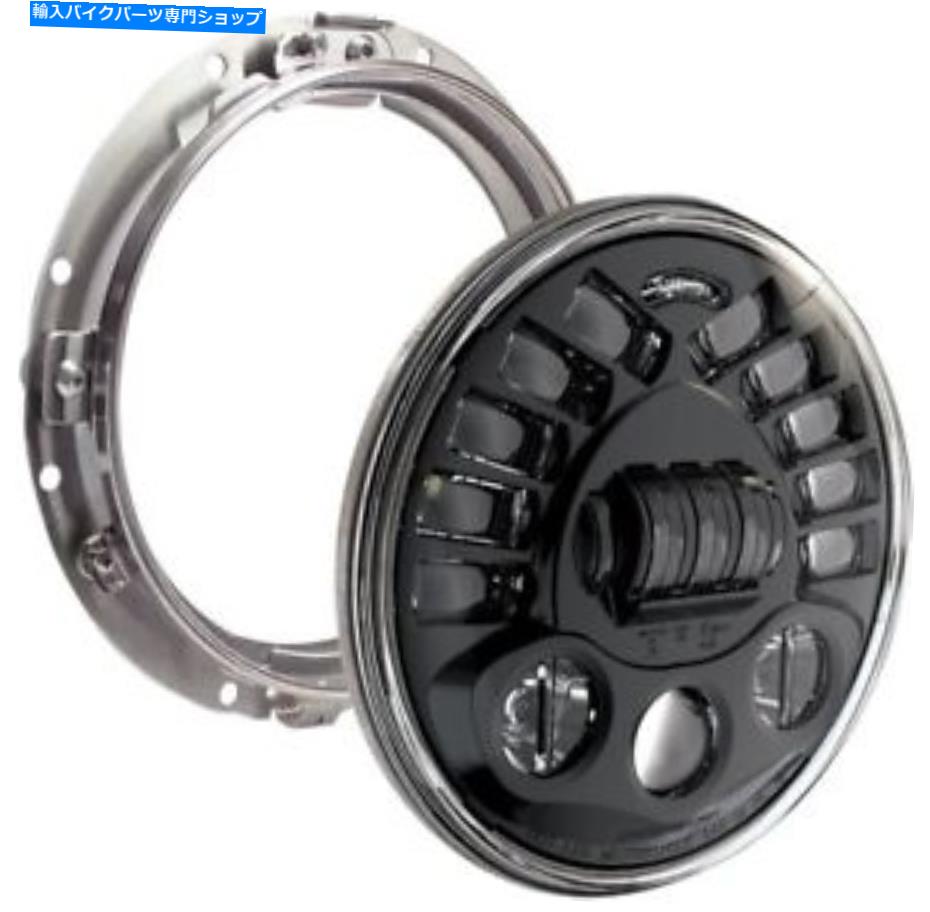 Headlight J.W.スピーカー8790アダプティブ2マウントリング付きヘッドライト7 \