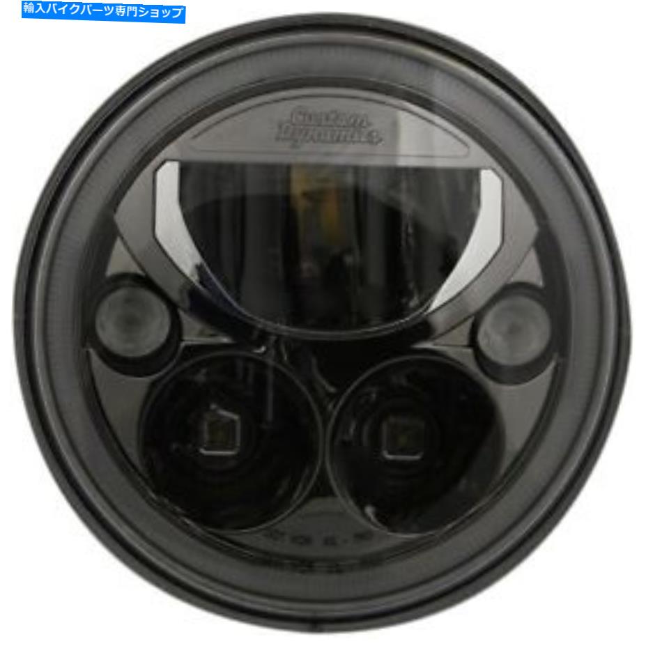 Headlight カスタムダイナミクスCDTB-7-B Trubeam LEDヘッドライト CUSTOM DYNAMICS CDTB-7-B TruBeam LED Headlight【並行輸入品】