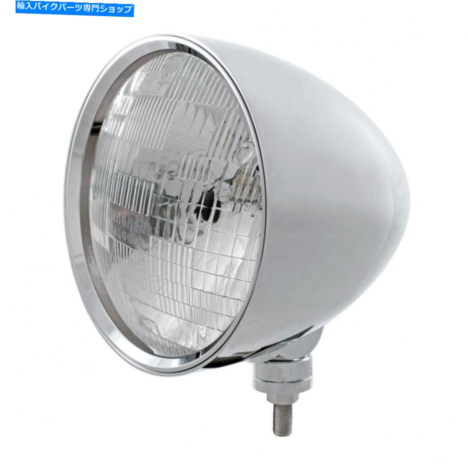 Headlight クロム「チョッパー」ヘッドライトH6024電球 Chrome "Chopper" Headlight H6024 Bulb【並行輸入品】｜Us Custom Parts Shop USDM
