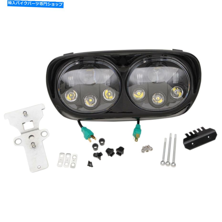 Headlight ヘッドワインドヘッドライトFLTR 98-13 BLK 8-9552-02BA HEADWINDS HEADLIGHT FLTR 98-13 BLK 8-9552-02BA【並行輸入品】