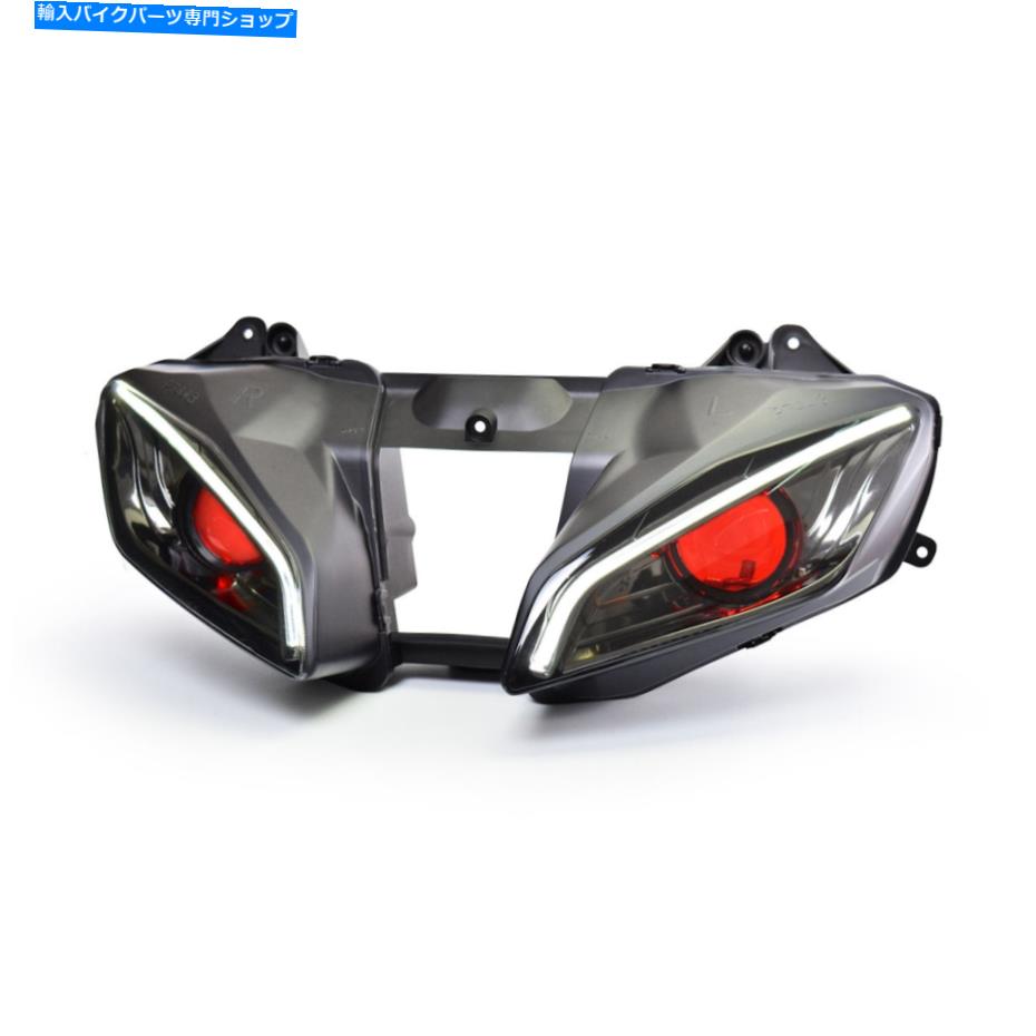 Headlight ヤマハYZF R6 YZF R6 08-16 RED DEMON EYEヘッドランプの1X LEDヘッドライトアセンブリ 1X LED Headlight Assembly for Yamaha yzf r6 YZF R6 08-16 Red Demon Eye Headlamp【並行輸入品】