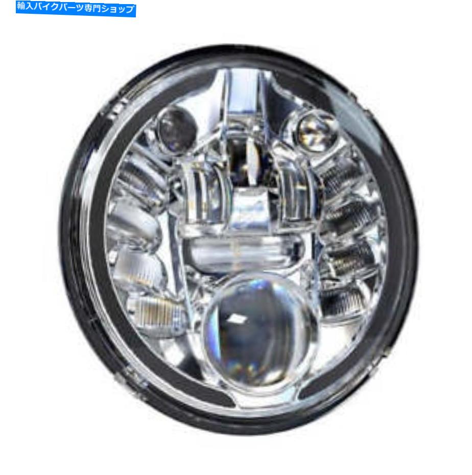 Headlight インドのオートバイパスファインダー適応型LEDヘッドライト、Chrome | 2889459-156 Indian Motorcycle Pathfinder Adaptive LED Headlight, Chrome | 2889459-156【並行輸入品】