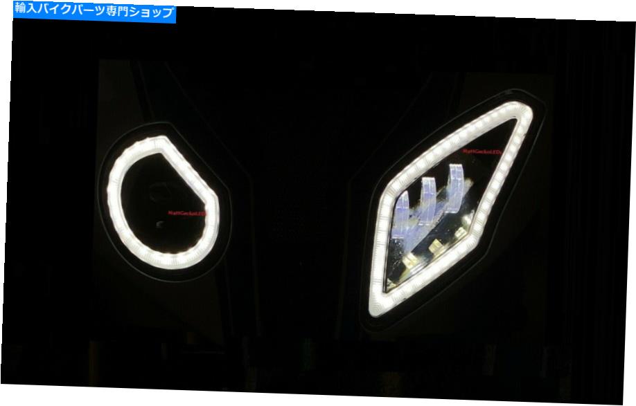 Headlight BMW 2009-2014 S1000RR / HP4。 LEDヘッドライト。在庫よりずっと明るい！ BMW 2009-2014 S1000RR / HP4 . LED Headlight . Much brighter than stock!【並行輸入品】