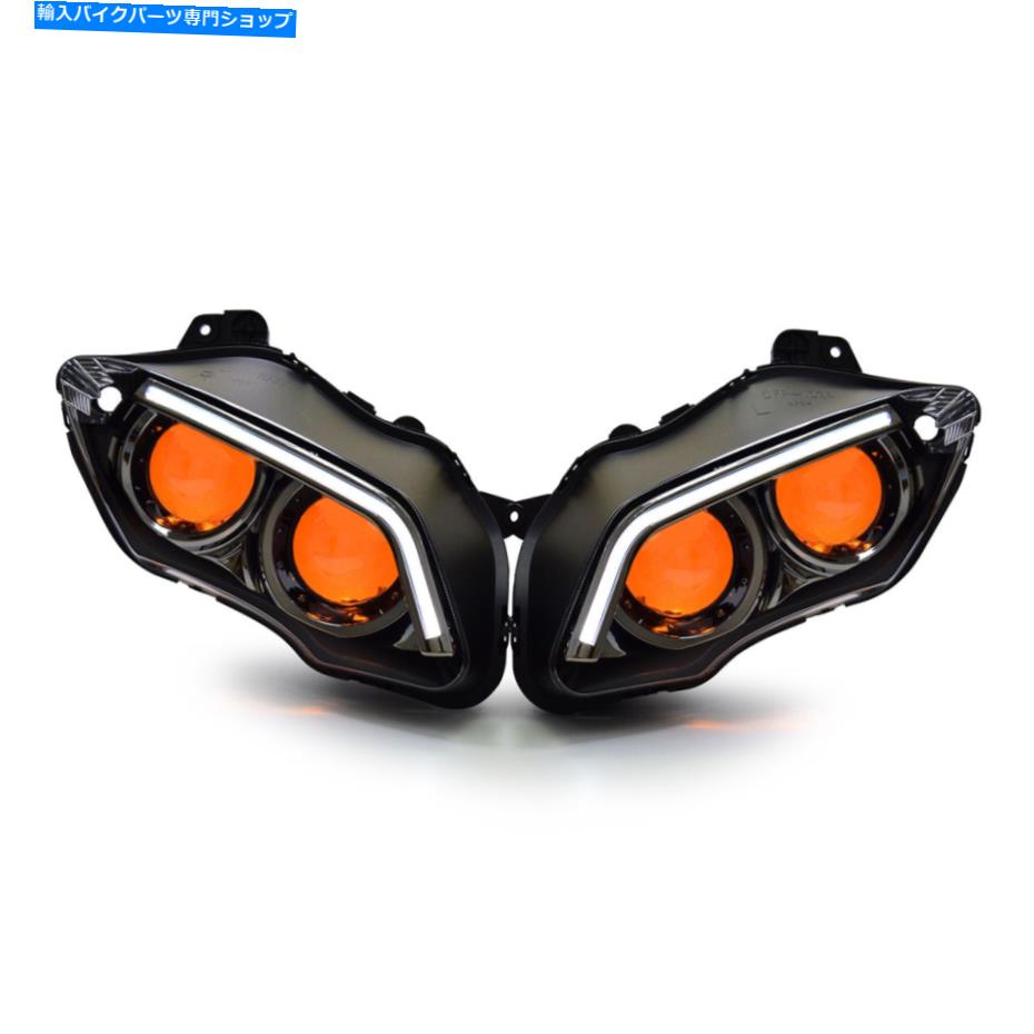 Headlight KTはヤマハYZF R1 2007-2008のヘッドライトをリードしました KT LED Headlight for Yamaha YZF R1 2007-2008【並行輸入品】