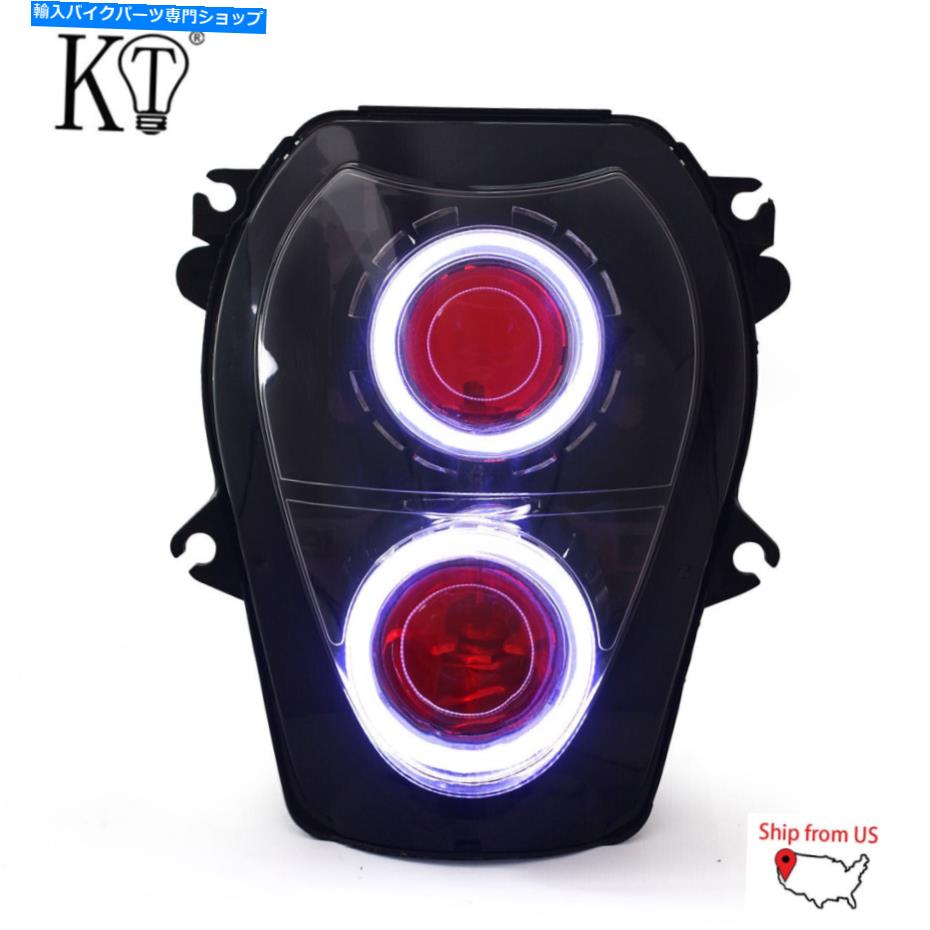 Headlight KT Angel Halo Angel Eye LEDヘッドライトLED Suzuki Hayabusa GSX1300R 1999-2007 KT Angel Halo Angel Eye Led Headlight LED for Suzuki Hayabusa GSX1300R 1999-2007【並行輸入品】