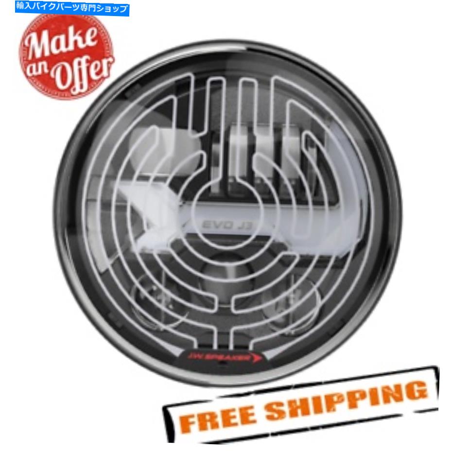 Headlight JWスピーカー0556471 EVO J3 LED Headlight Assemnly 2007-2018 Jeep Wrangler JK JW Speaker 0556471 EVO J3 LED Headlight Assemnly for 2007-2018 Jeep Wrangler JK【並行輸入品】 105,270円