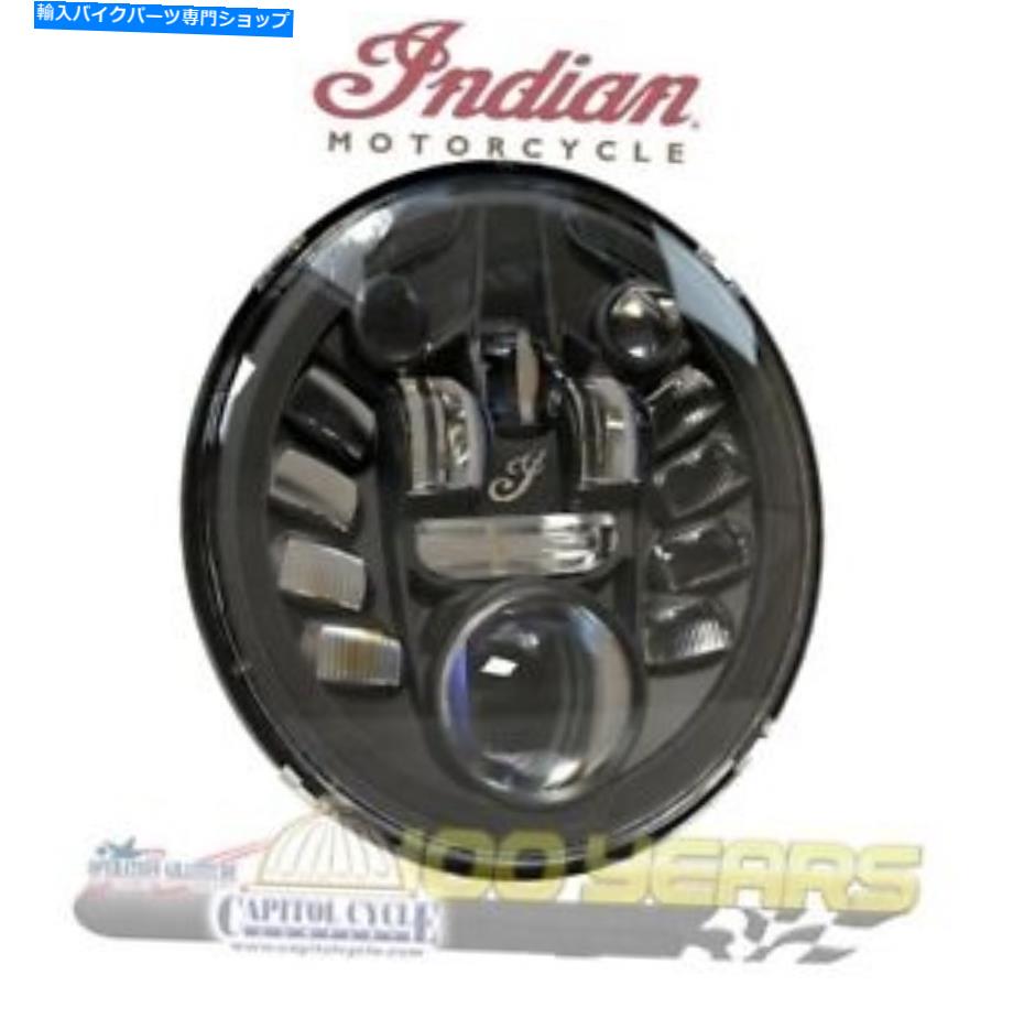 Headlight 2884442-266 OEM Indian Pathfinder Adaptive LED Headlight、Black 2884442-266 OEM Indian Pathfinder Adaptive LED Headlight, BLACK【並行輸入品】｜Us Custom Parts Shop USDM