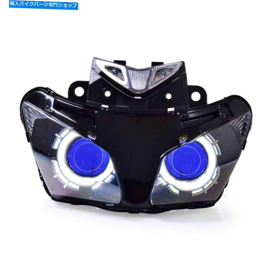 Headlight KT LED Honda CBR500R 2013-2015 Angel Halo Demonのヘッドランプアセンブリ KT LED Headlights Headlamp Assembly for Honda CBR500R 2013-2015 Angel Halo Demon【並行輸入品】|Us Custom Parts Shop USDM