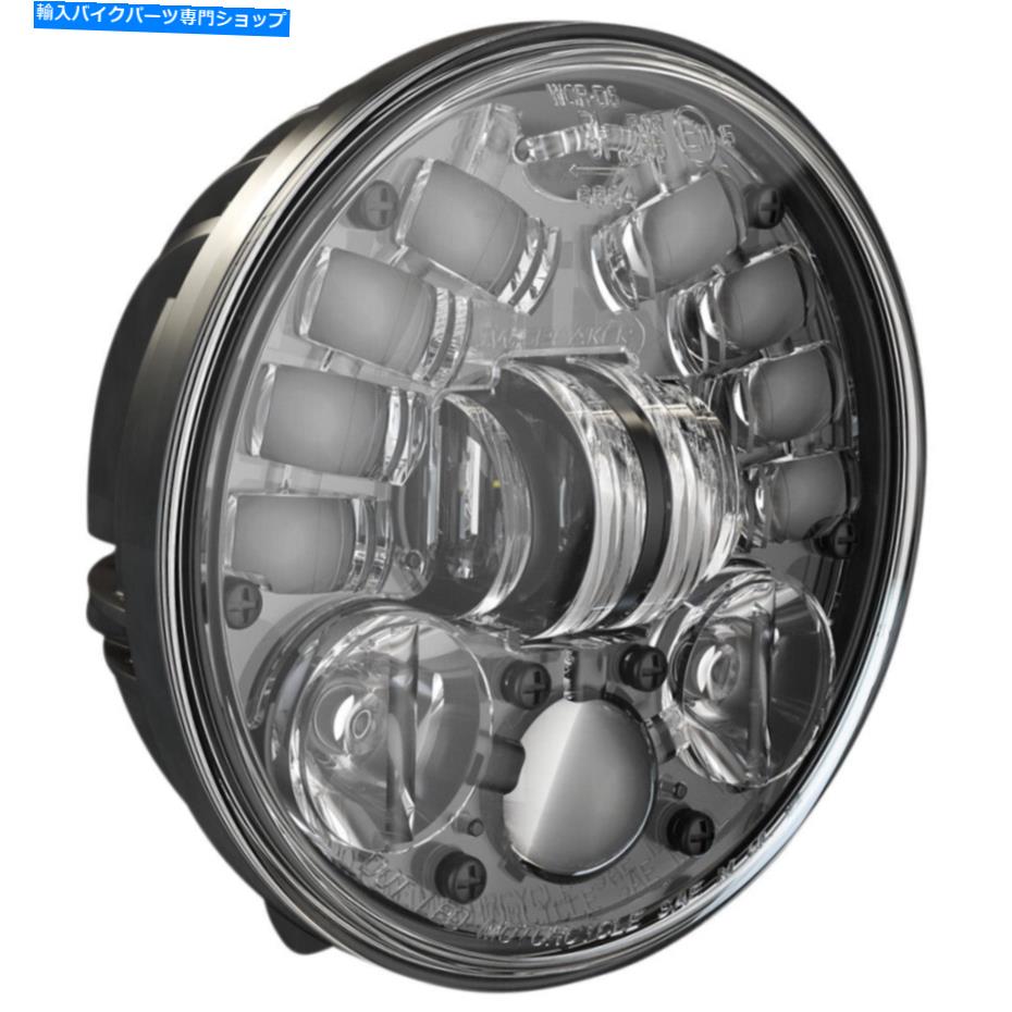 Headlight J.W.スピーカーアダプティブ2 LEDヘッドライト-5-3/4 "台座マウント - ブラック| 0555111 J.W. Speaker Adaptive 2 LED Headlight - 5-3/4" Pedestal Mount - Black | 0555111【並行輸入品】｜Us Custom Parts Shop USDM
