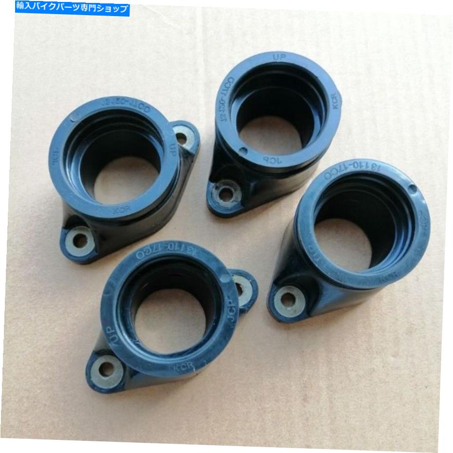 Carburetor Suzuki Katana GSX750F GR78A 1990-1998用の炭水化物キャブレターインテークフランジブートセットセット Carb Carburetor Intake Flange Boot Set For Suzuki Katana GSX750F GR78A 1990-1998【並行輸入品】