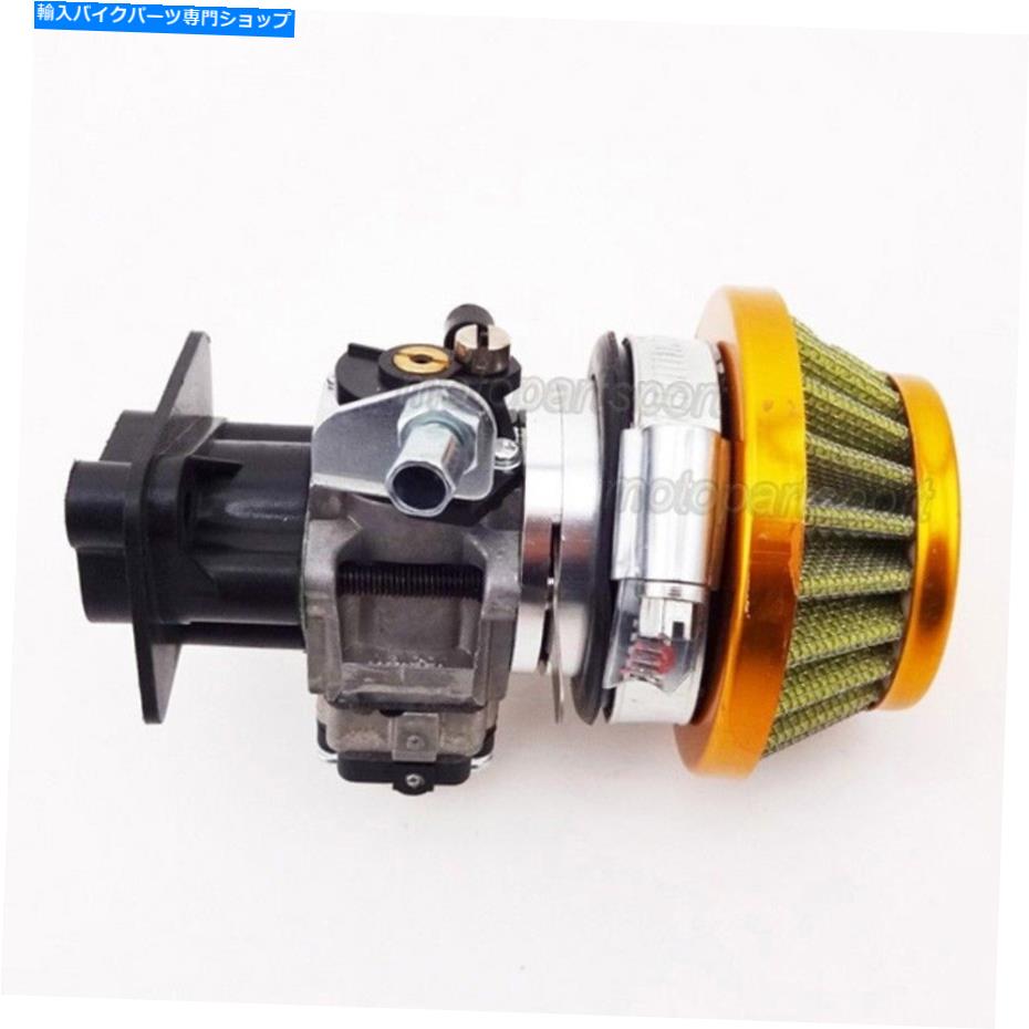 Carburetor 33 43 49 50 52ccガススクーターキャットアイポケットバイクのキャブレターエアフィルタースタック Carburetor Air Filter Stack For 33 43 49 50 52cc Gas Scooter Cat Eye Pocket Bike【並行輸入品】