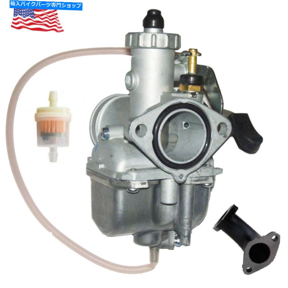 Carburetor VM22 26mm摂取パイプピットダートバイク110cc 125ccのキャブレターと吸気マニホールド Carburetor & Intake Manifold for VM22 26mm Intake Pipe Pit Dirt Bike 110cc 125cc【並行輸入品】