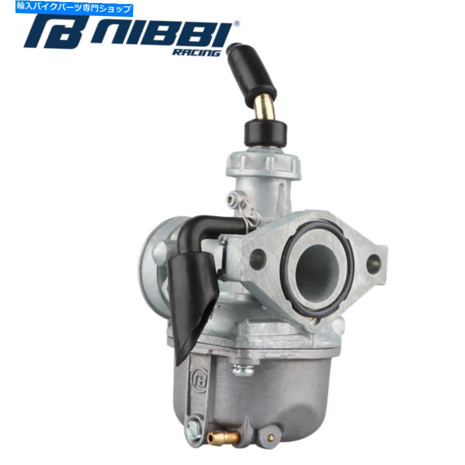 Carburetor 炭水化物ジェット付きNibbiキャブレターPZ18は、ダートピットバイクバイクに80cc-100ccフィットします NIBBI Carburetor PZ18 with Carb Jets fit 80CC-100CC for Dirt Pit Bike Motorcycle【並行輸入品】