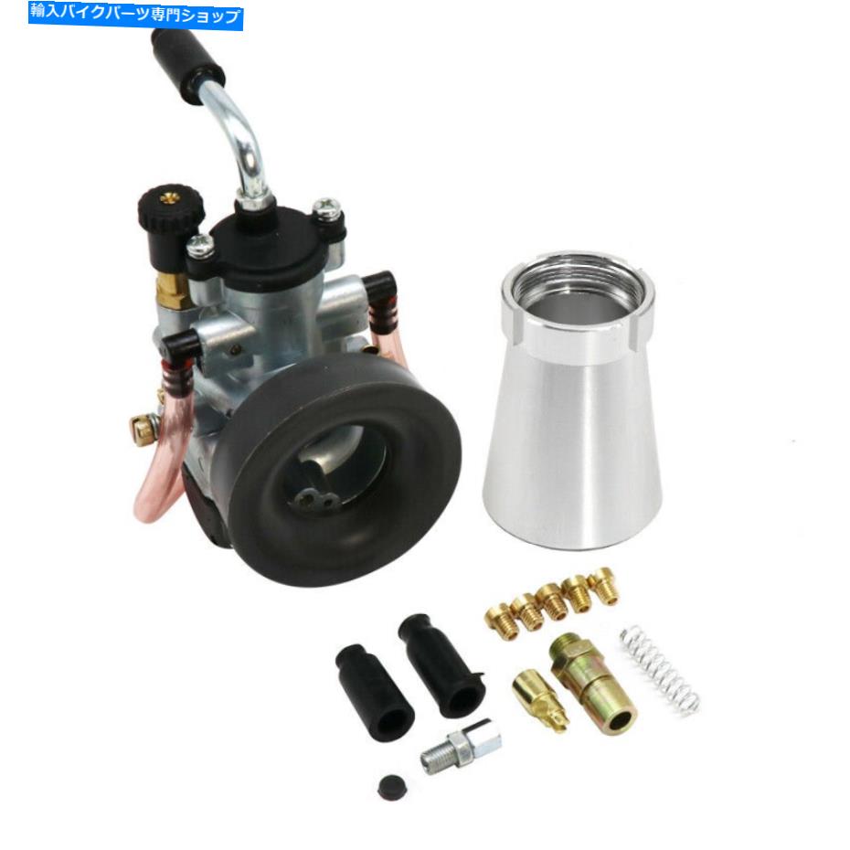 Carburetor オートバイPHBG 21BSキャブレター2ストローク炭水化物付きエアフィルター速度スタック Motorcycle PHBG 21BS Carburetor 2 Stroke Carb with Air Filter Velocity Stack【並行輸入品】