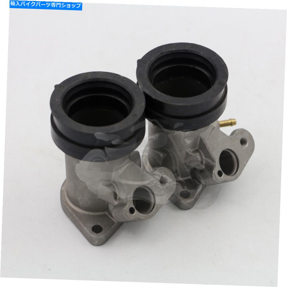 Carburetor TMAX500 08-11 TMAX530 12-16キャブレター摂取マニホールド＆インターフェイス接着剤に適合します Fit for TMAX500 08-11 TMAX530 12-16 Carburetor Intake Manifold&Interface Glue【並行輸入品】