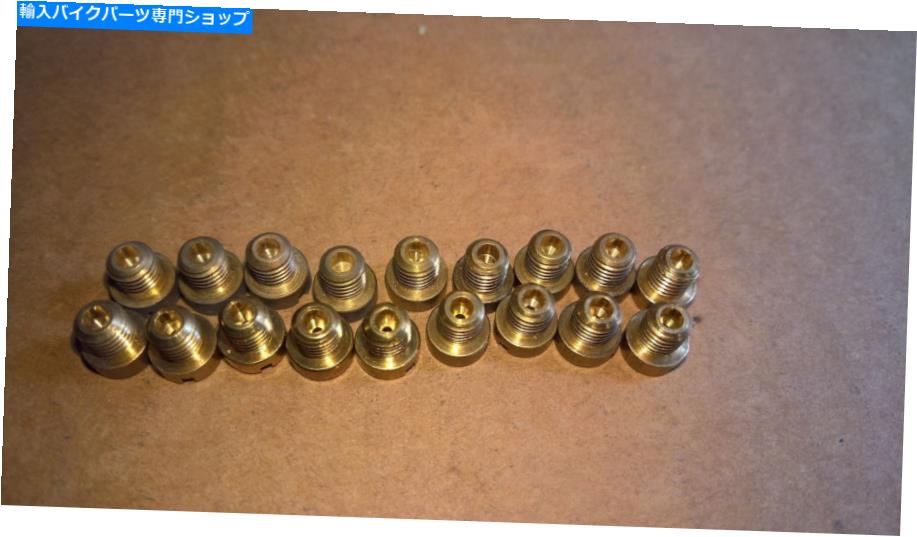 Carburetor 18個。本物のDellorto D1486 M5 X 0.75mm T5炭水化物ジェットキットFHB PHBE VHSH {＃4} 18 PCS. GENUINE Dellorto D1486 M5 x 0.75mm T5 Carb Jet Kit FHB PHBE VHSH {#4}【並行輸入品】