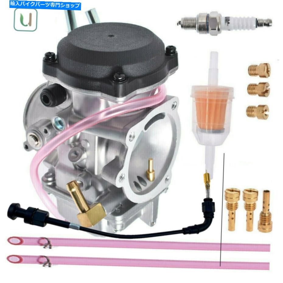 Carburetor キャブレター＆チョークケーブルフィットハーレーデビッドソンソフトアイルスポーツスター883 27031-95 Carburetor & Choke Cable Fits Harley Davidson Softail Sportster 883 27031-95【並行輸入品】