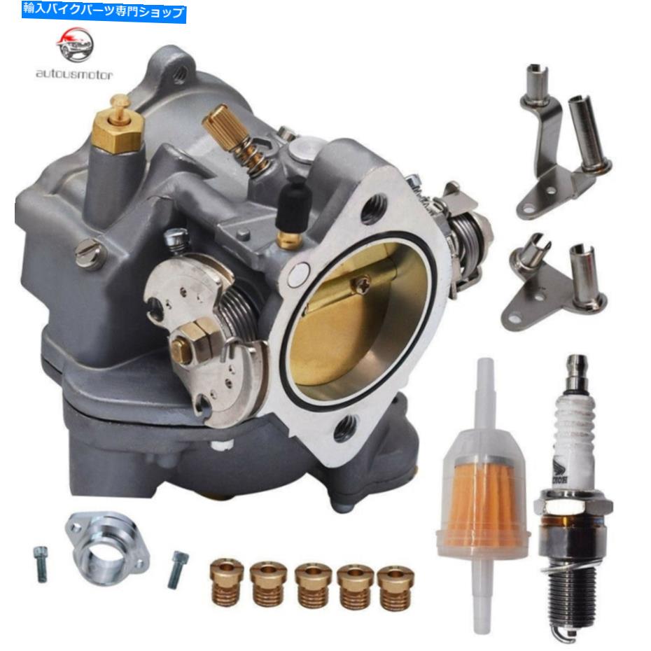 Carburetor ハーレーのスーパーEキャブレタービッグツインスポーツスターS＆Sショーティー11-0420 w/マニホールド Super E Carburetor for Harley Big Twin Sportster S&S Shorty 11-0420 w/ Manifold【並行輸入品】