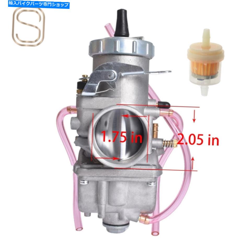 Carburetor VM44-3 VMシリーズ炭水化物44mmラウンドスライド炭水化物のキャブレター1002-0057交換 Carburetor For VM44-3 VM Series Carb 44mm Round Slide Carb Replaces 1002-0057【並行輸入品】
