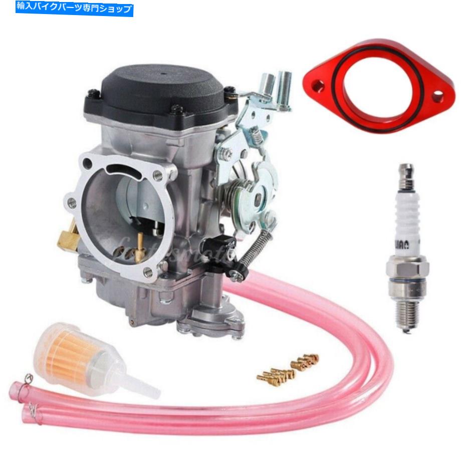 Carburetor cv 40キャブレターw/ハーレーダビッドソンの遺産の吸気マニホールドソフトアイルdyna fxr CV 40 Carburetor W/ Intake Manifold For HarleyDavidson Heritage Softail Dyna FXR【並行輸入品】