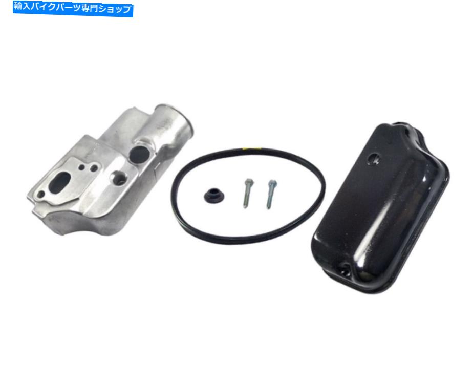 Carburetor キャブレターアルミニウムケースブラックメタルカバービーズベスパステラ3ポート150 cc CARBURETOR ALUMINIUM CASE BLACK METAL COVER BEADING VESPA STELLA 3 PORT 150 CC【並行輸入品】