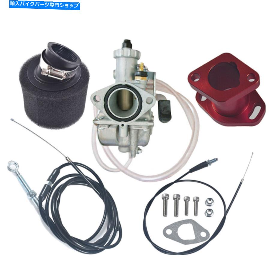 Carburetor Mikuni Predator 212cc 196cc CT200U Go Kart用のVM22キャブレターとスロットルケーブル VM22 Carburetor &Throttle Cable For Mikuni Predator 212cc 196cc CT200U Go Kart【並行輸入品】