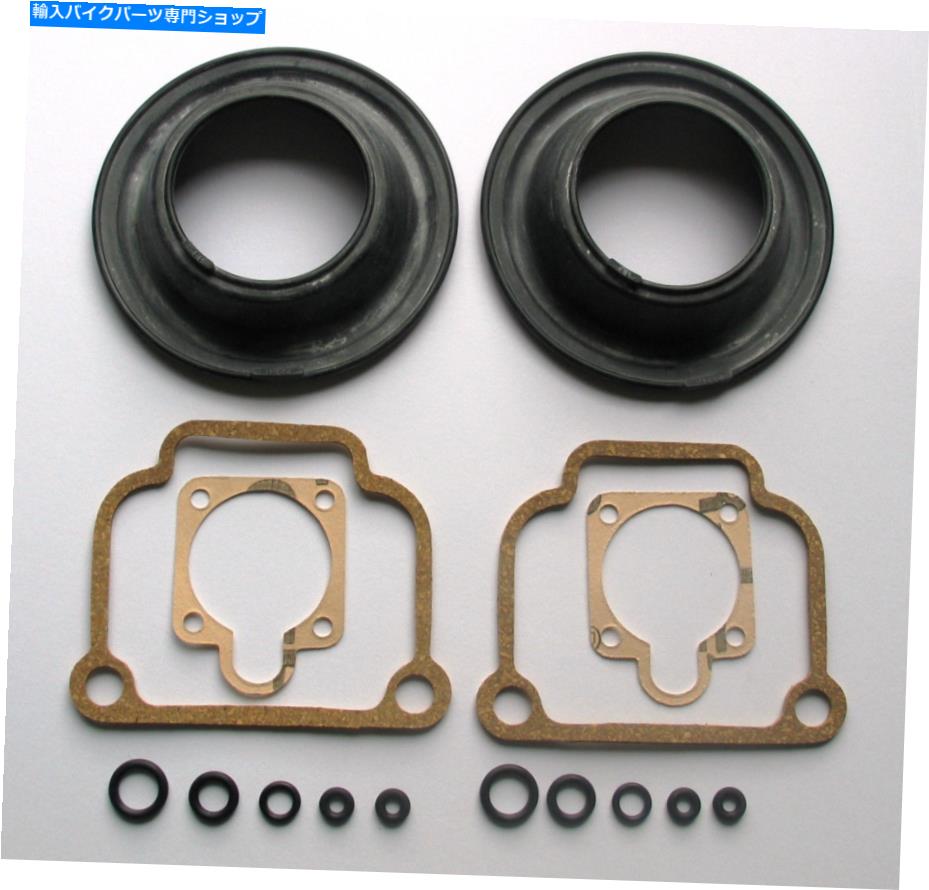 Carburetor キャブレターガスケットセットBMW R100RT、RS Monolever with bing flus。膜新しい膜 Carburetor Gasket Set BMW R100RT, Rs Monolever With Bing Incl. Membrane New【並行輸入品】