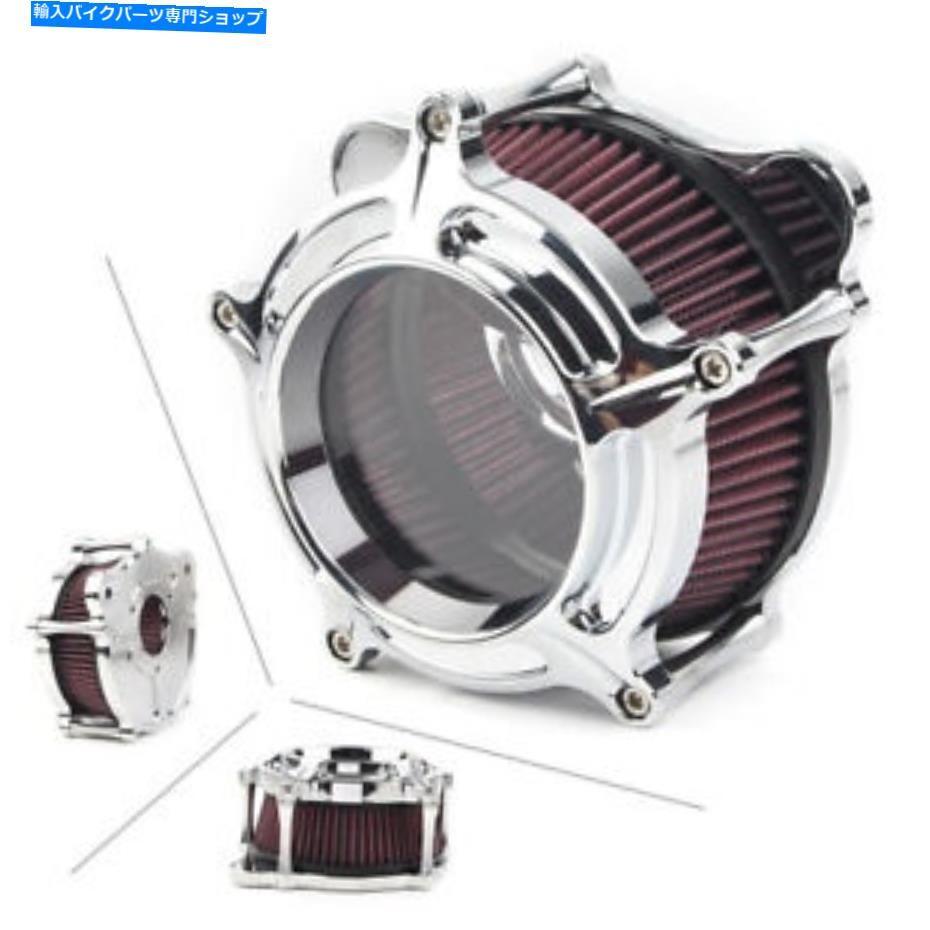 Air Filter ハーレーエレクトラロードグライドカスタムFLTRX用のクロムCNCエアクリーナー吸気フィルター Chrome CNC Air Cleaner Intake Filter For Harley Electra Road Glide Custom FLTRX【並行輸入品】｜Us Custom Parts Shop USDM