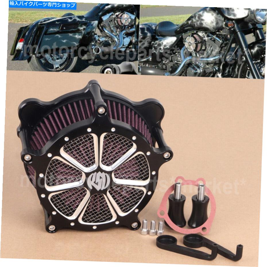 Air Filter エアクリーナー吸気フィルターシステムコントラストハーレーソフトイルズFLSTのベンチュリカット Air Cleaner Intake Filter System Contrast Cut Venturi For Harley Softail FLST【並行輸入品】｜Us Custom Parts Shop USDM