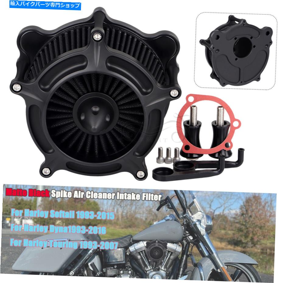 Air Filter ハーレーソフトアイルデュースefi fxstdi用エアクリーナーブラックインテークフィルターシステムキット Air Cleaner Black Intake Filter System Kit For Harley Softail Deuce EFI FXSTDI【並行輸入品】