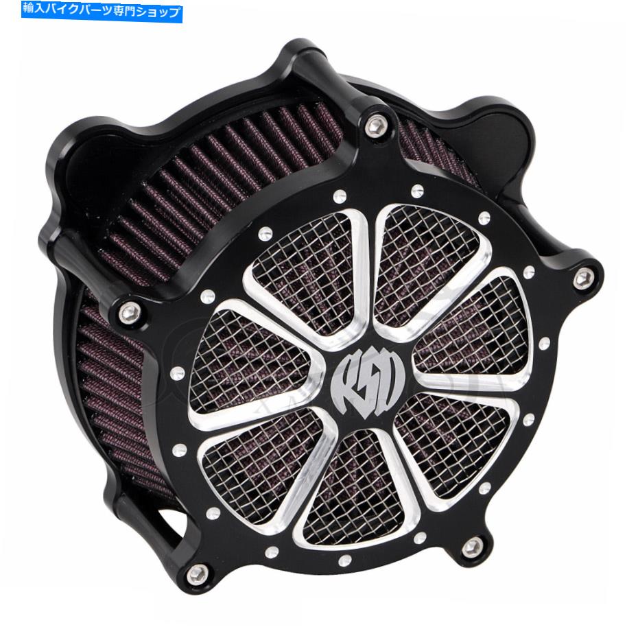 Air Filter RSDエアクリーナーインテークフィルターキットハーレーエレクトラストリートロードグライドキングFLHR RSD Air Cleaner Intake Filter Kit For Harley Electra Street Road Glide King FLHR【並行輸入品】