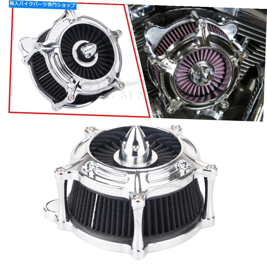 Air Filter ハーレーエレクトラストリートロードグライドキングFltrx flhrソフトアイル用エアクリーナーフィルター Air Cleaner Filter For Harley Electra Street Road Glide King FLTRX FLHR Softail【並行輸入品】