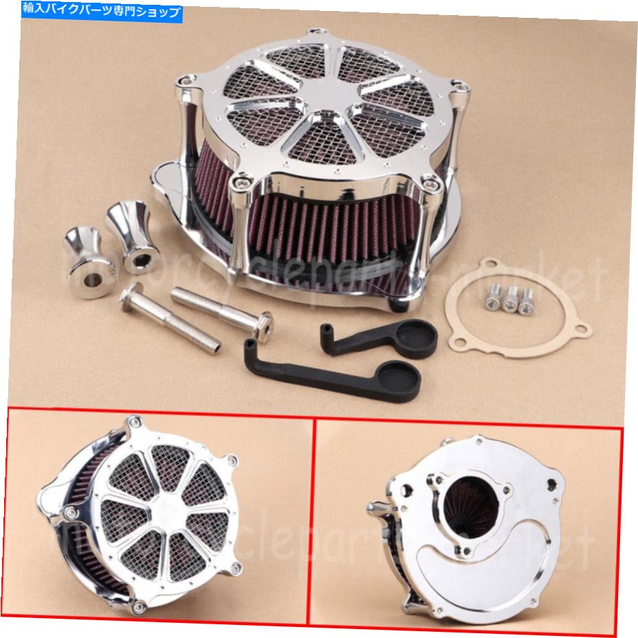 Air Filter ハーレーエレクトラロードストリートグライドソフトアイルのクロムエアクリーナーレッドフィルター18-21 Chrome Air Cleaner Red Filter for Harley Electra Road Street Glide Softail 18-21【並行輸入品】|Us Custom Parts Shop USDM