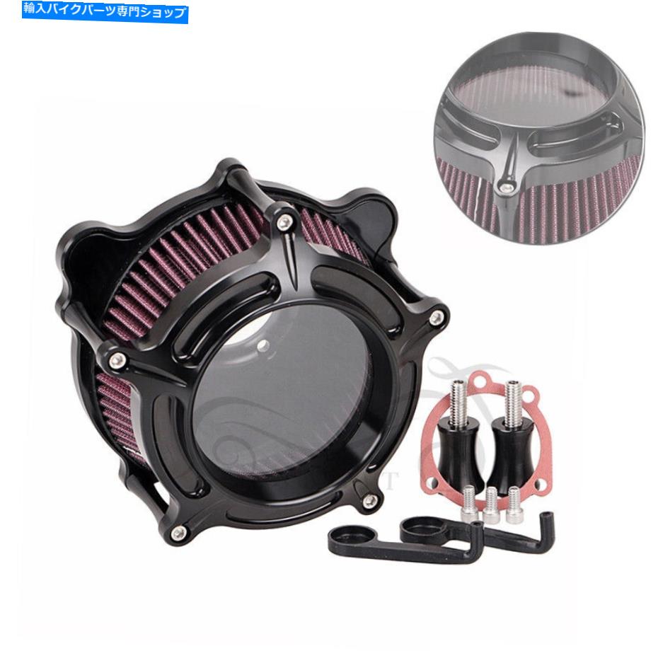 Air Filter クラリティブラックエアクリーナーハーレーロードグライドキングダイナソフトアイルに適しています Clarity Black Air Cleaner Red Filter Fit For Harley Road Glide King Dyna Softail【並行輸入品】｜Us Custom Parts Shop USDM 45,936円