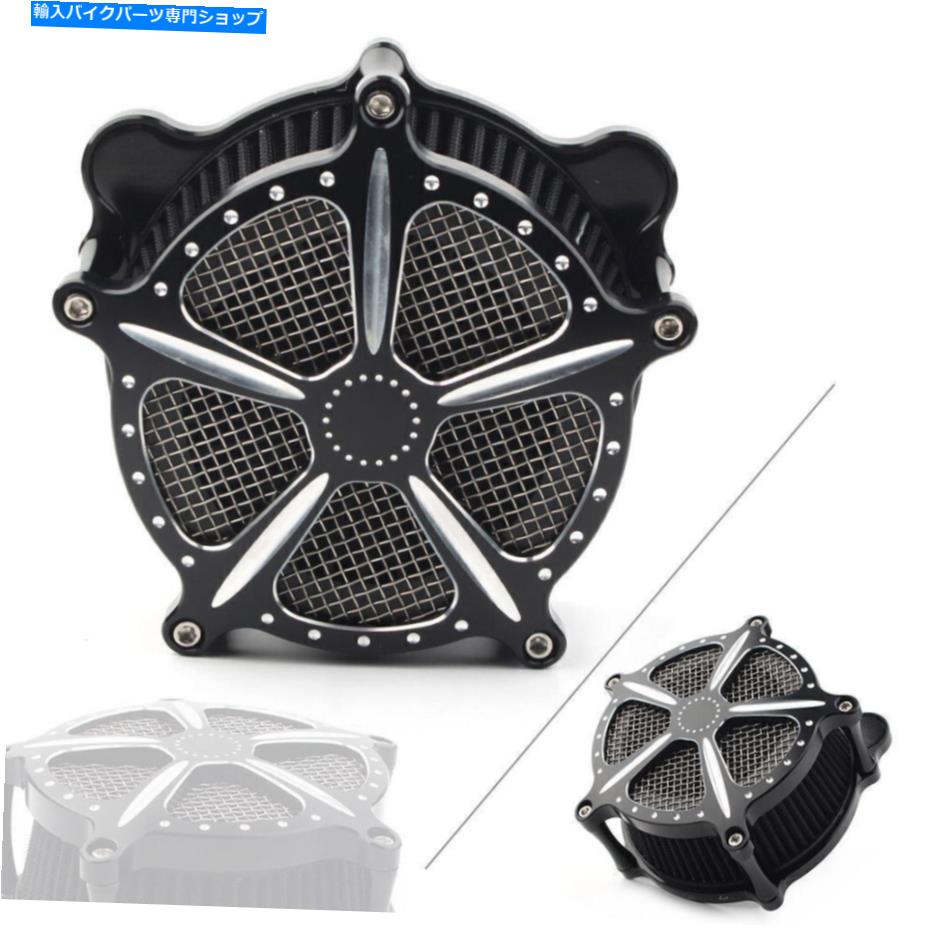 Air Filter エアクリーナー吸気フィルターフィットハーレーダイナソフトアイルツーリングロードキングストリートグライド Air Cleaner Intake Filter Fit Harley Dyna Softail Touring Road King Street Glide【並行輸入品】