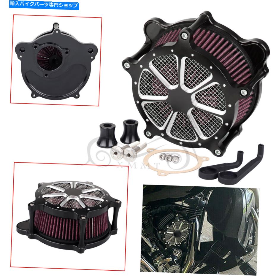 Air Filter ハーレーブレイクアウトストリートグライドツーリングに適したエアクリーナー赤吸気フィルター Air Cleaner Red Intake Filter Fit For Harley Breakout Street Glide Touring 18-21【並行輸入品】