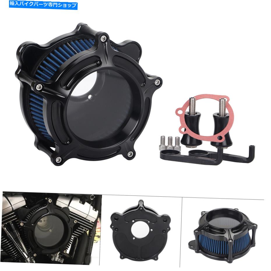Air Filter ハーレーツーリングダイナスーパーグライドFXDF FXDL FXDL FXDB用エアクリーナー吸気フィルター Air Cleaner Intake Filter For Harley Touring Dyna Super Glide FXDF FXD FXDL FXDB【並行輸入品】