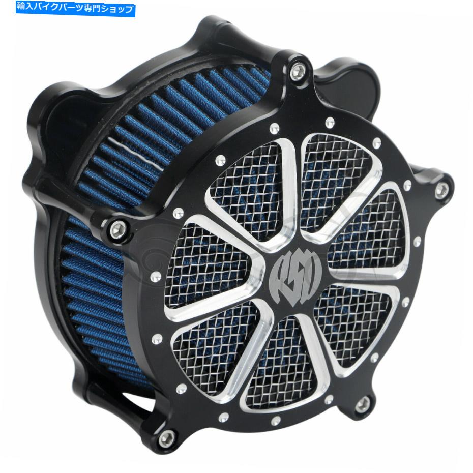 Air Filter ハーレーロードキングエレクトラグライドfltri flhx dynaのRSDエアクリーナー吸気フィルター RSD Air Cleaner Intake Filter For Harley Road King Electra Glide FLTRI FLHX Dyna【並行輸入品】