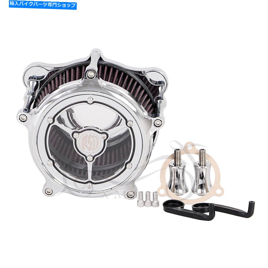 Air Filter Harley Dyna Softail Road Glide FLHT/X用Chrome Air Cleaner RSD吸気フィルター Chrome Air Cleaner RSD Intake Filter For Harley Dyna Softail Road Glide FLHT/X【並行輸入品】|Us Custom Parts Shop USDM