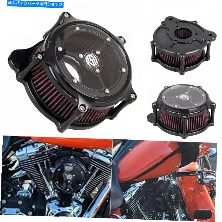 Air Filter ハーレーロードストリートトライグライドソフトアイル用エアクリーナー赤吸気フィルターシステム Air Cleaner Red Intake Filter System For Harley Road Street Tri Glide Softail【並行輸入品】|Us Custom Parts Shop USDM