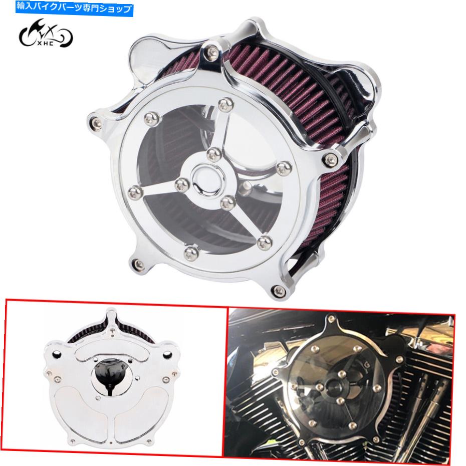 Air Filter ハーレーロードキングソフトアイルファットボーイダイナ向けの米国エアクリーナー吸気フィルターシステムキット US Air Cleaner Intake Filter System Kit For Harley Road King Softail Fatboy Dyna【並行輸入品】|Us Custom Parts Shop USDM