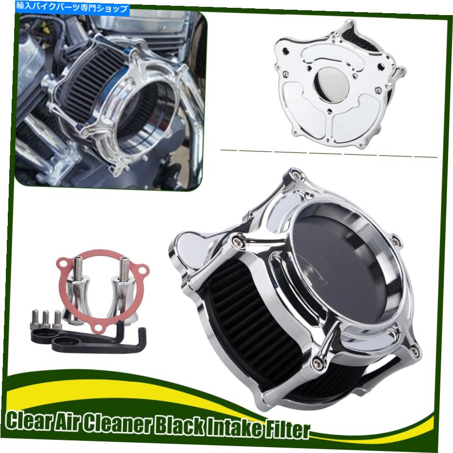 Air Filter Harley Ultra Limited Flhtk Softail Slim FLのクロムエアクリーナー吸気フィルターフィルター Chrome Air cleaner Intake Filter For Harley Ultra Limited FLHTK Softail Slim FLS【並行輸入品】