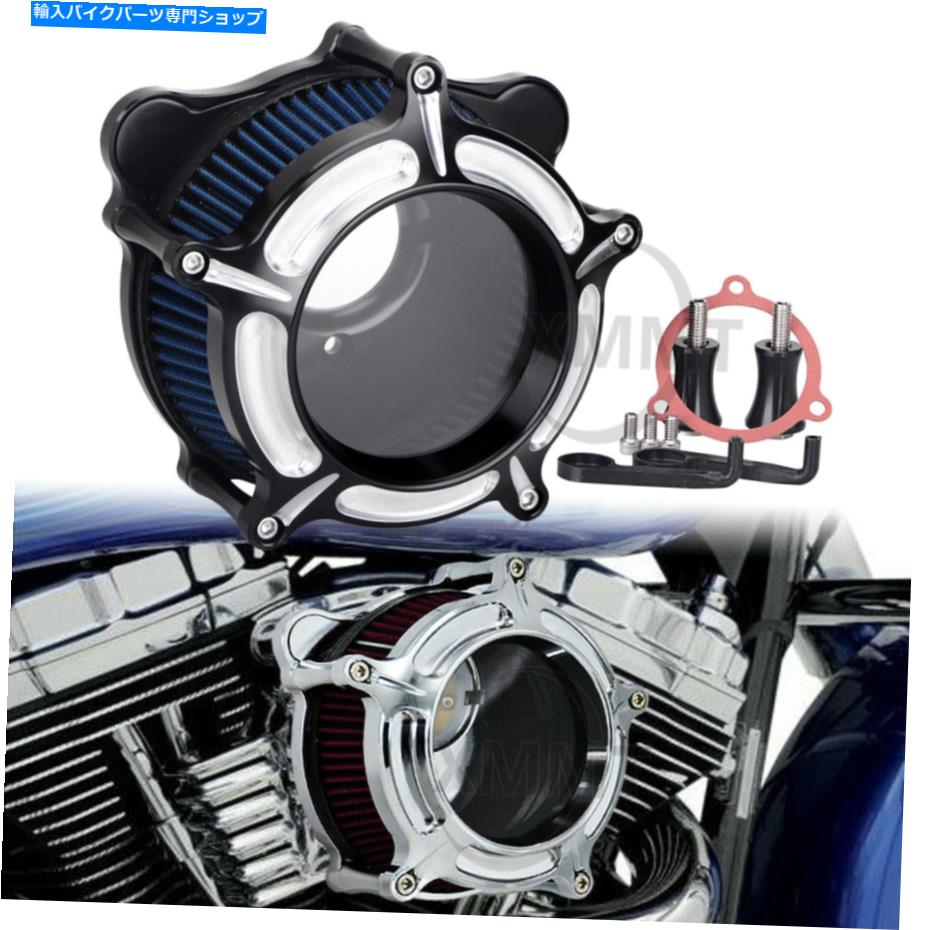 Air Filter ハーレーロードトライグライドフリトルシューズトライク用のクリアエアクリーナーインテークブルーフィルター Clear Air Cleaner Intake Blue Filter For Harley Road Tri Glide FLTRXSE Trike【並行輸入品】|Us Custom Parts Shop USDM