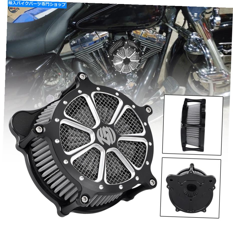 Air Filter RSDエアクリーナーインテークフィルターキットハーレーFLHX FLHR 08-16ソフトアイルスリム16-17 RSD Air Cleaner Intake Filter Kit For Harley FLHX FLHR 08-16 softail slim 16-17【並行輸入品】