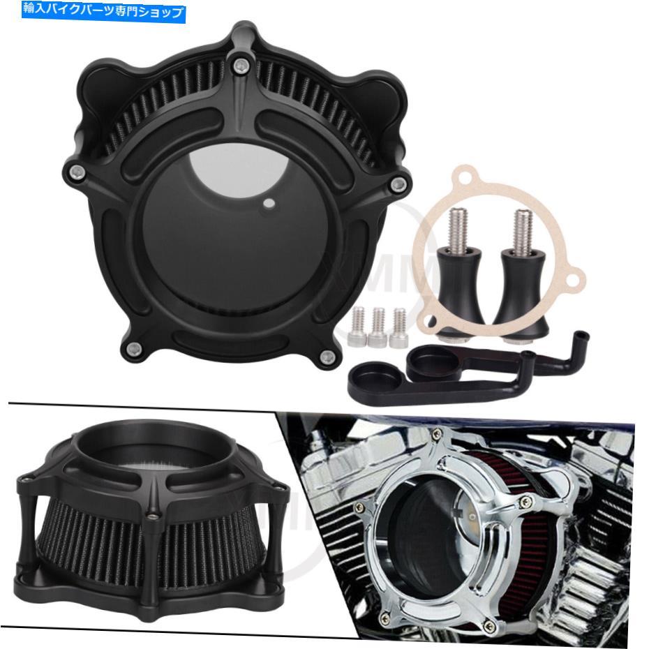 Air Filter ハーレーエレクトラストリートグライドに適合するオートバイブラックエアクリーナー吸気フィルターフィルター Motorcycle Black Air Cleaner Intake Filter Fit For Harley Electra Street Glide【並行輸入品】｜Us Custom Parts Shop USDM