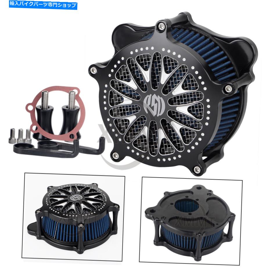 Air Filter ハーレーダイナエレクトラグライドナイトトレインFXSTB用エアクリーナーブルー吸気フィルター Air Cleaner Blue Intake Filter For Harley Dyna Electra Glide Night Train FXSTB【並行輸入品】
