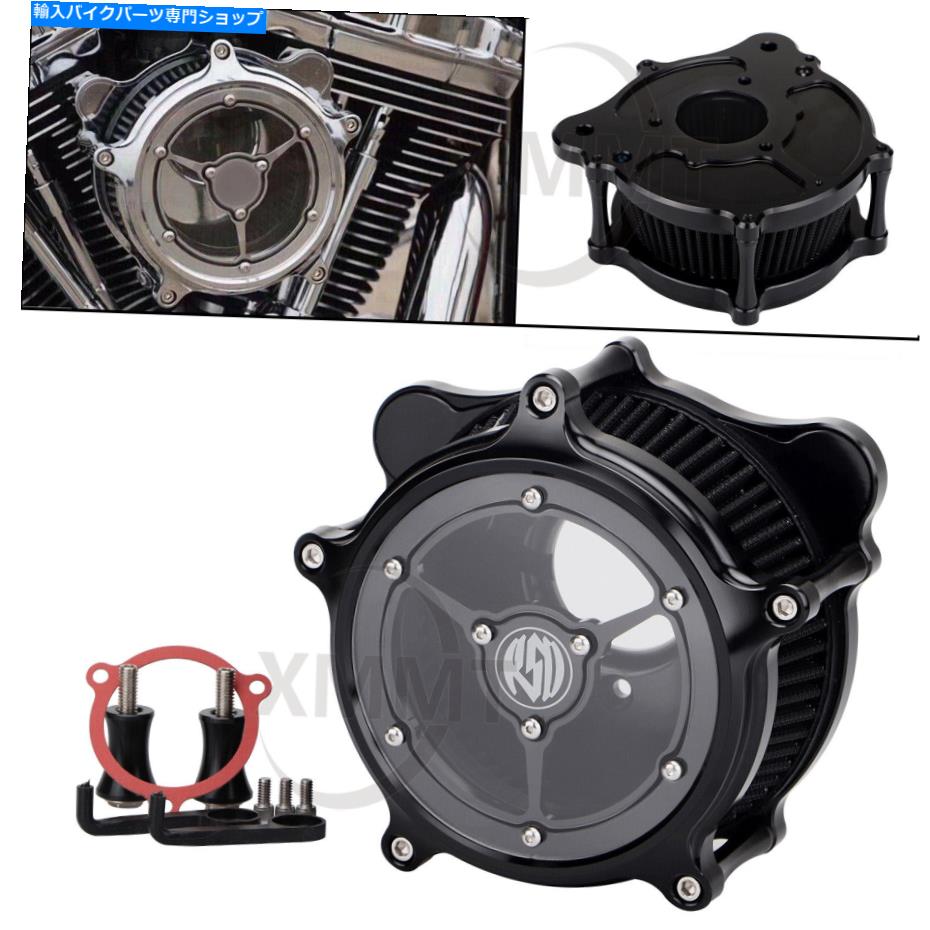 Air Filter RSD BLKエアクリーナー吸気フィルターハーレーエレクトラグライドウルトラリミテッドFLHTK RSD BLK Air Cleaner Intake Filter For Harley Electra Glide Ultra Limited FLHTK【並行輸入品】|Us Custom Parts Shop USDM